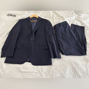 Byron Custom Suit - 44R - Navy